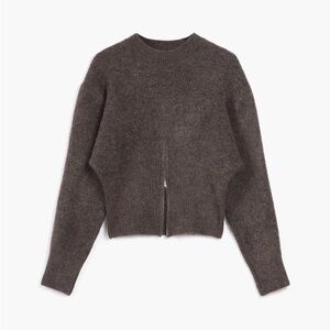 Commense Brown Knit Sweater